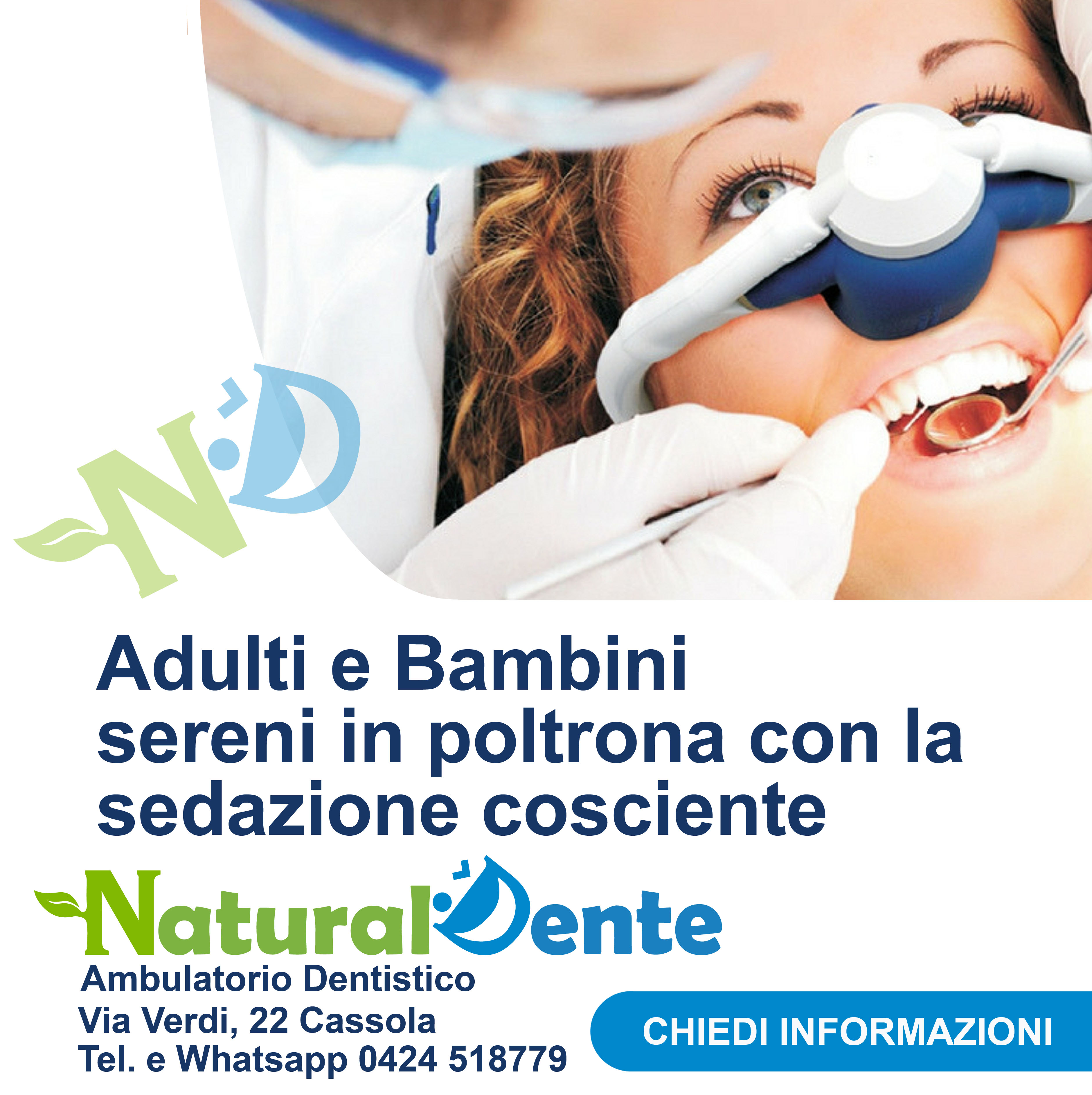 sedazione cosciente dentista